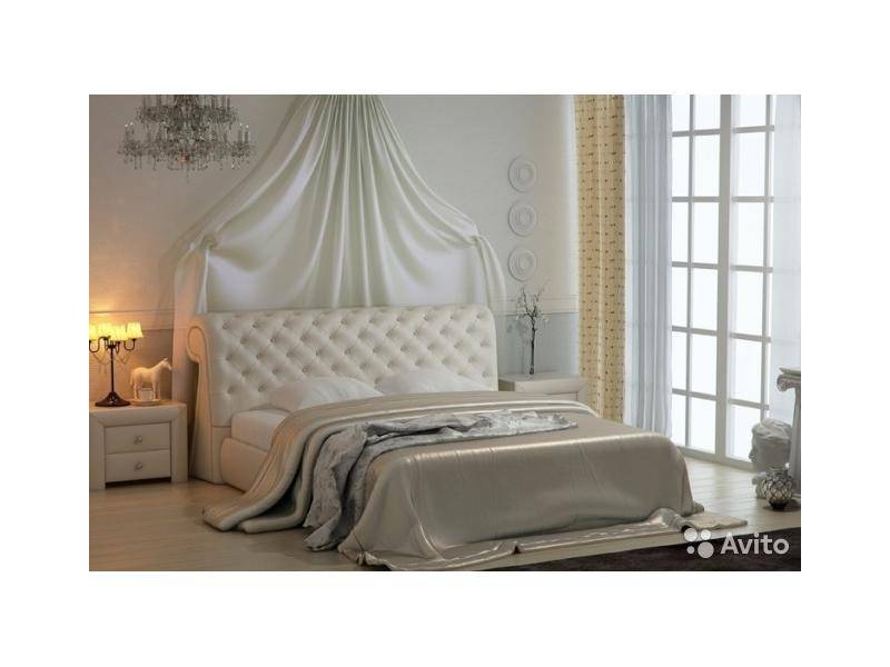 белая кровать letto 11 в Махачкале