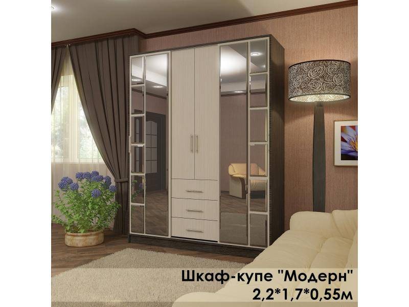 шкаф-купе в стиле модерн в Махачкале