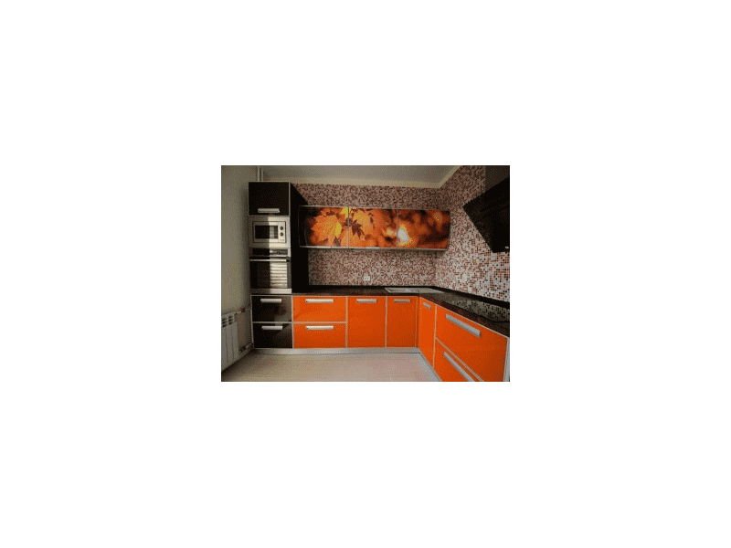 кухня пластиковый фасад 10 в Махачкале