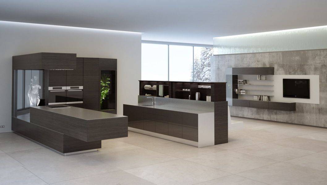 современная кухня loft в Махачкале