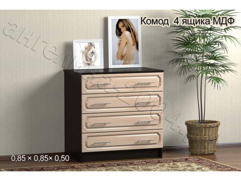 комод 4 ящика мдф в Махачкале