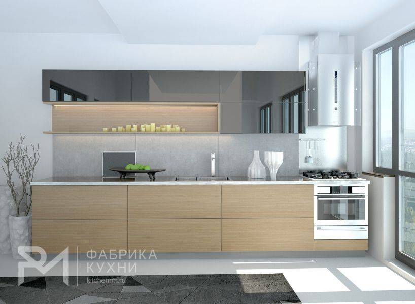 акриловая кухня графит в Махачкале