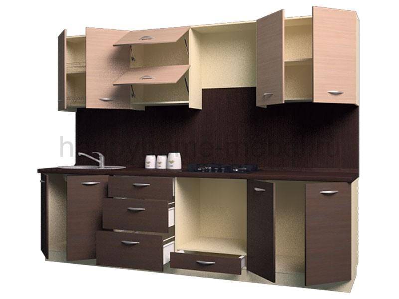 большая прямая кухня life wood 4 2800 в Махачкале