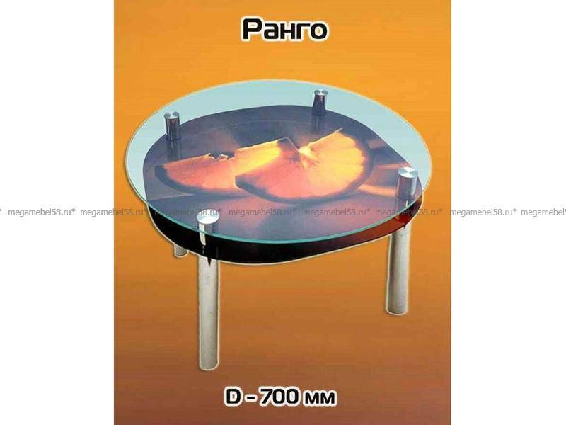 круглый стеклянный стол ранго в Махачкале