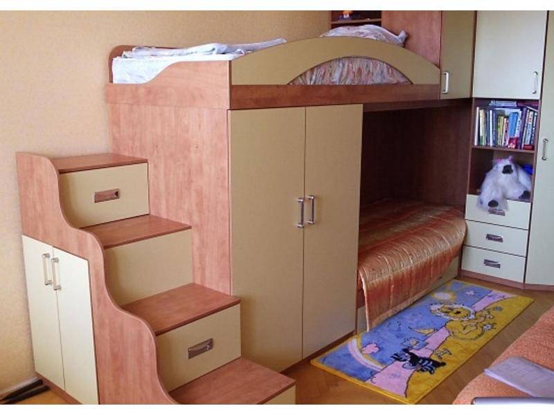 мебель для детской с двухъярусной кроватью в Махачкале