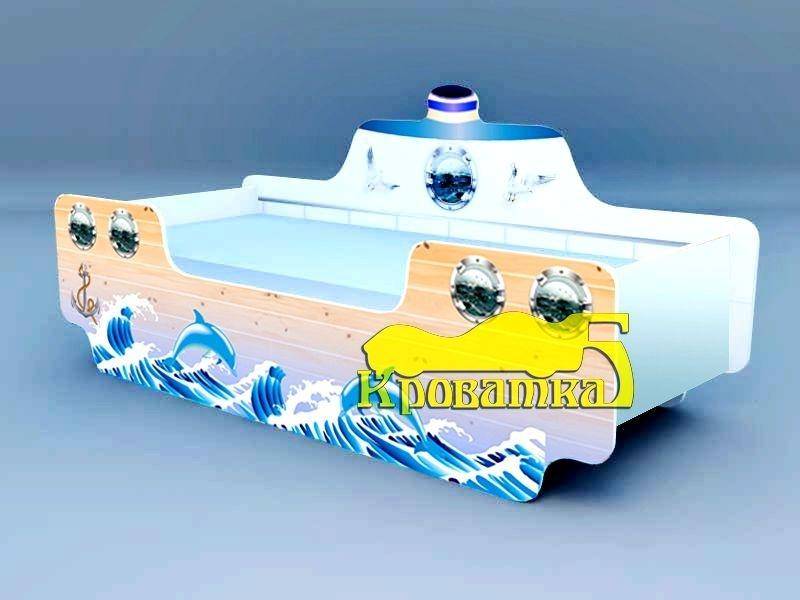 детская кровать кораблик дельфины в Махачкале