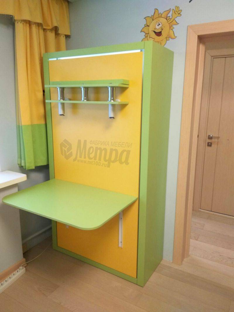 шкаф-кровать со столом для детской в Махачкале