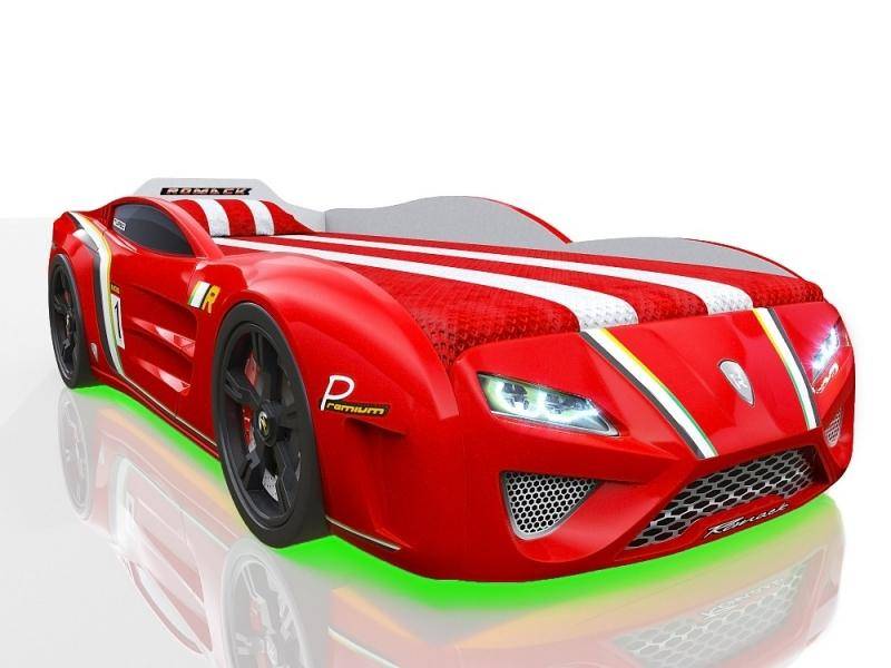 кровать-машина sportline красная в Махачкале