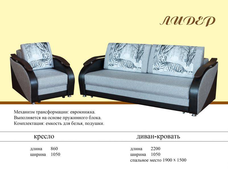 диван еврокнижка лидер в Махачкале