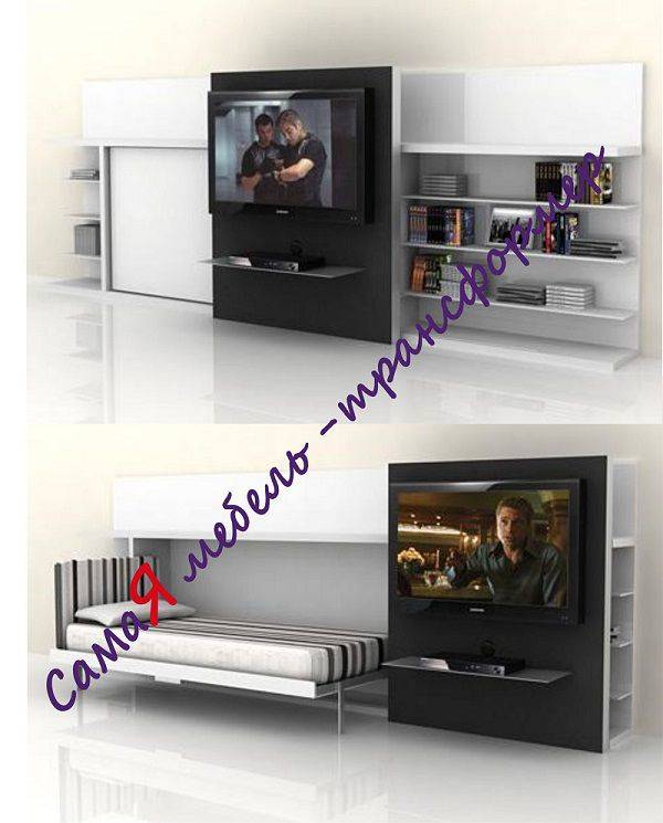 откидная односпальная кровать с tv в Махачкале