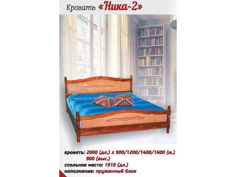 кровать двухспальная ника 2 в Махачкале