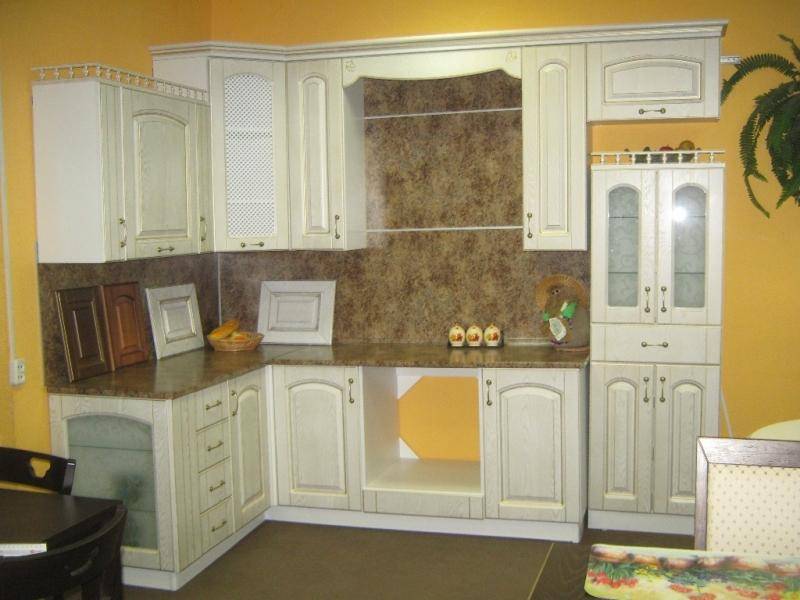 кухня дуэт арка с мдф фасадами в Махачкале