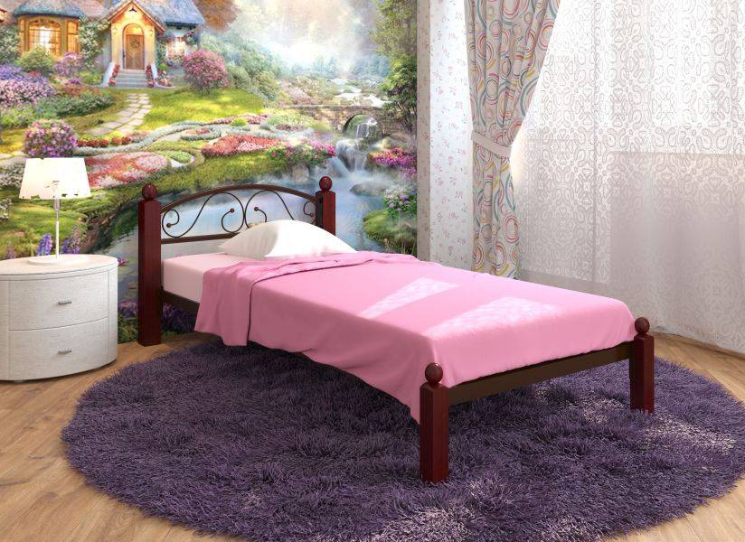 односпальная кровать вероника mini lux в Махачкале