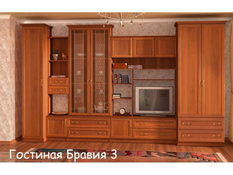 гостиная стенка бравия 3 в Махачкале