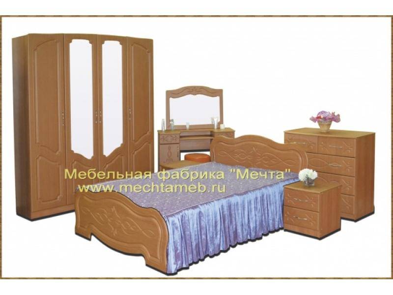 спальный гарнитур ольха мдф в Махачкале