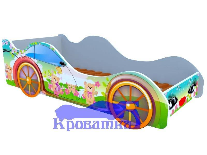 детская кровать-машина мишки в Махачкале