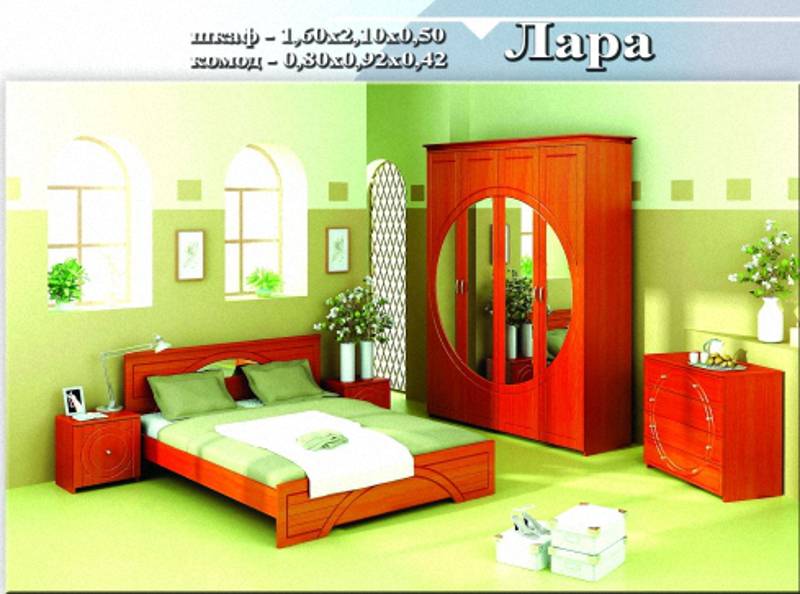 спальный гарнитур «лара» в Махачкале