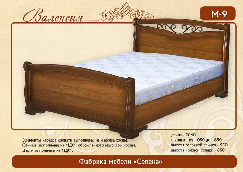 кровать «валенсия м-9» в Махачкале