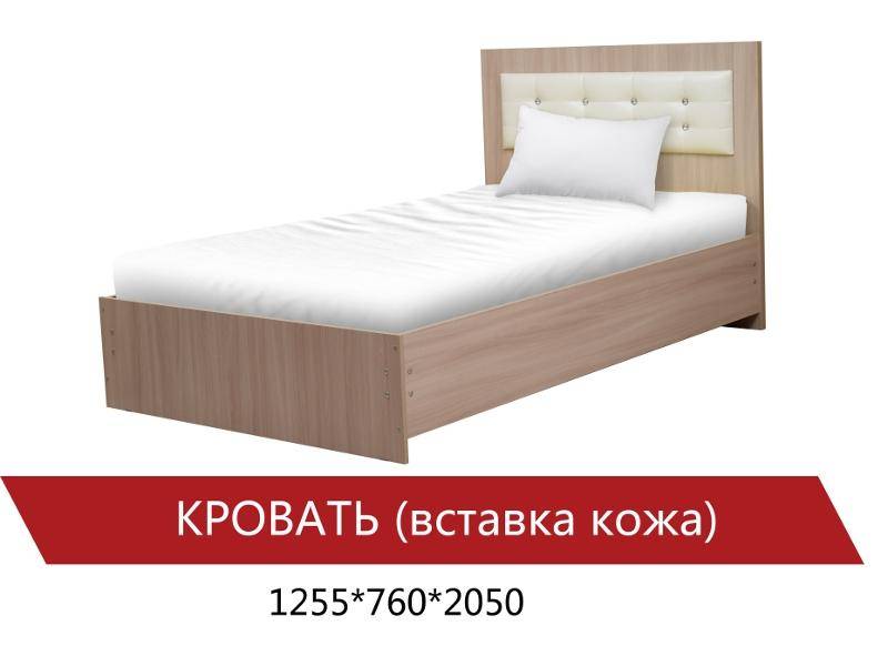 кровать со вставкой из кожи в Махачкале