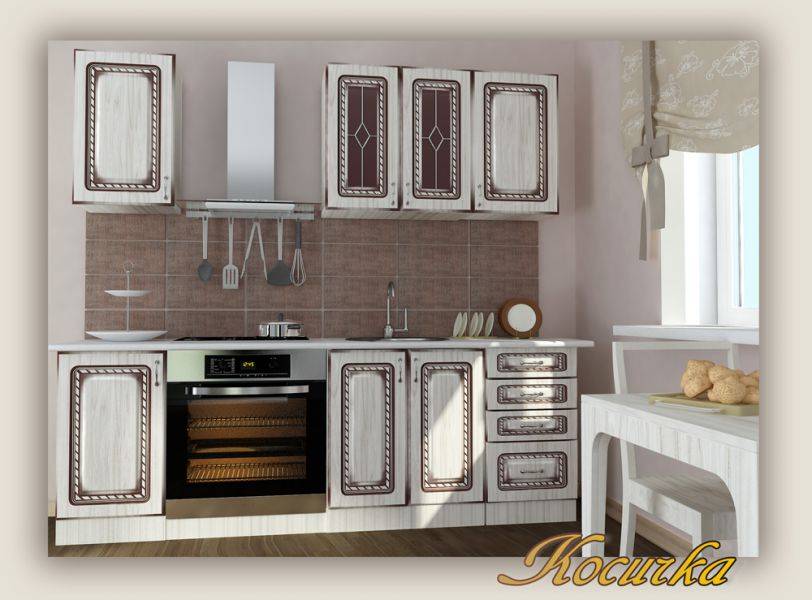 прямая кухня косичка в Махачкале