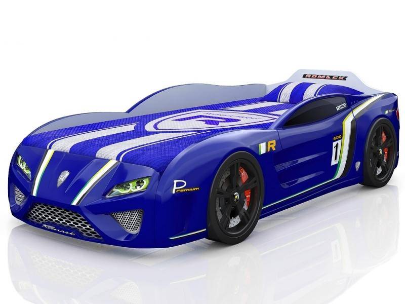 кровать-машина sportline синяя в Махачкале