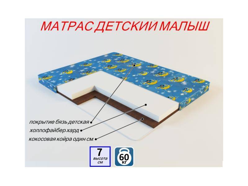 матрас детский малыш в Махачкале