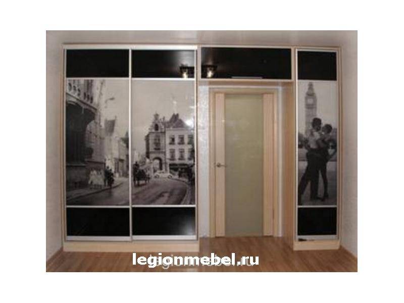 удобный шкаф в спальню с фотопечатью в Махачкале