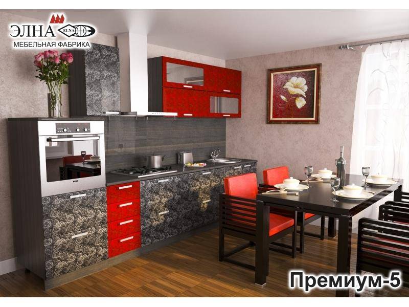кухня прямая премиум 5 в Махачкале