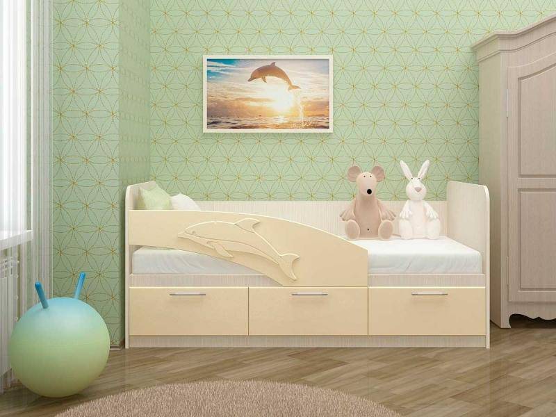 кровать детская дельфин в Махачкале