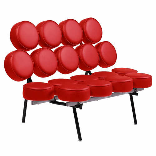 диван marshmallow sofa прямой красный в Махачкале