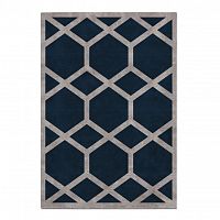 ковер ahston blue 120x170 синий в Махачкале