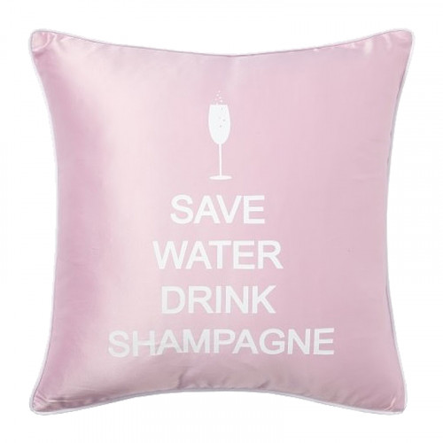 подушка с надписью save water drink shampagne в Махачкале