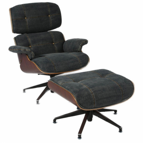 кресло jeans dark серое в Махачкале