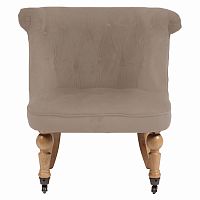 кресло amelie french country chair бежевое в Махачкале