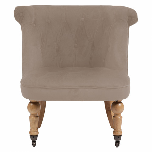 кресло amelie french country chair бежевое в Махачкале