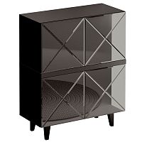 шкаф kristal черный в Махачкале