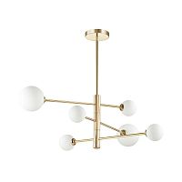 подвесная люстра lumion estelle 4418/6c белая в Махачкале
