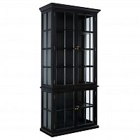 шкаф кабинетный hp-23 черный в Махачкале