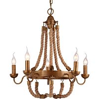 подвесная люстра arte lamp amaca a8957lm-5bz в Махачкале