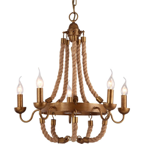 подвесная люстра arte lamp amaca a8957lm-5bz в Махачкале