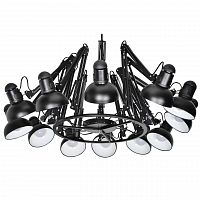 подвесная люстра kink light морено 07558-12 черная в Махачкале
