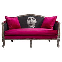 диван «вуаль руж» fornasetti прямой розовый в Махачкале