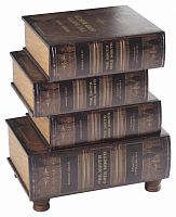 комод books 4 секции коричневого цвета в Махачкале