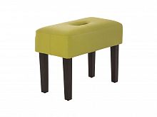 табурет мягкий handy (категория ткани ii) (кожа domus оливковый (kiwi)) в Махачкале