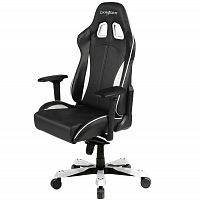кресло геймерское dxracer king ks57 черно-белое в Махачкале