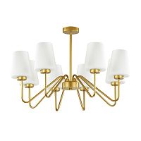 подвесная люстра lumion olivia 3791/8c белая в Махачкале