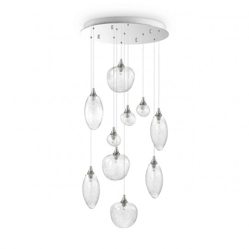 подвесная люстра ideal lux baco sp10 cromo в Махачкале