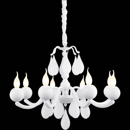 подвесная люстра arte lamp sigma a3229lm-8wh в Махачкале