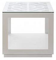 стол журнальный mark 60*60*60 белый в Махачкале