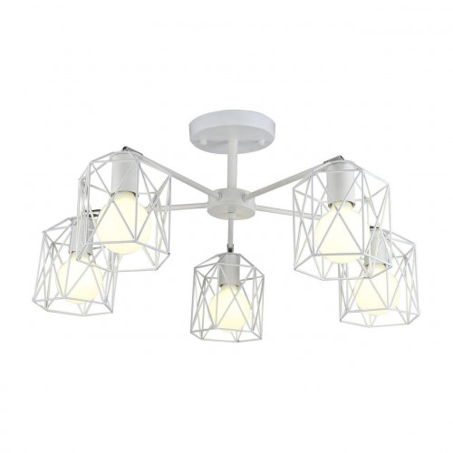 потолочная люстра arte lamp a4284pl-5wh белая в Махачкале